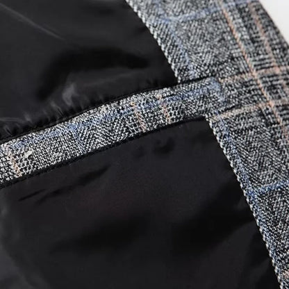Herre Business Casual Ternet Blazer – Moderne stil til kontor og fritid
