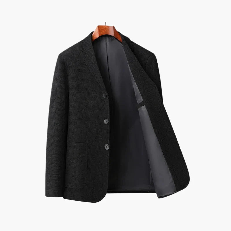 Herren Business Freizeit Sakko Modern Fit – Klassischer Blazer für Büro und Alltag