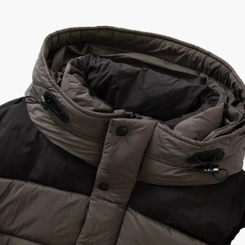 Herren Winter Steppjacke mit Kapuze – Alltag Komfort und Style