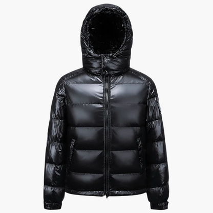 Veste matelassée à capuche pour hommes – Veste d'hiver élégante pour le quotidien et l'extérieur