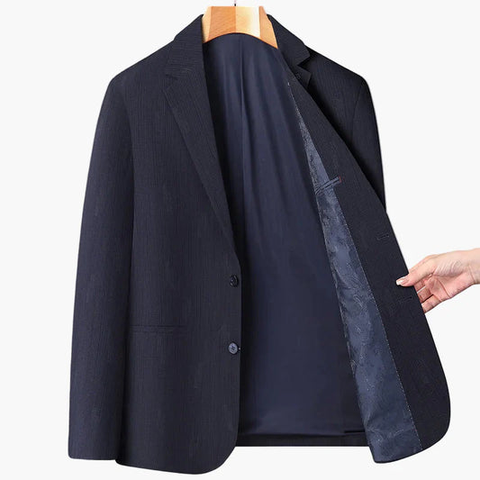 Saco business para hombre – Blazer clásico de traje para oficina y eventos formales