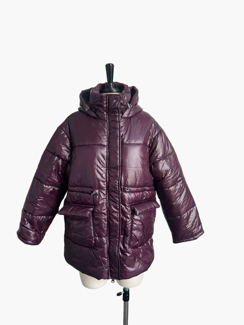 Dames winter gewatteerd jack met capuchon – Modieus, warm & veelzijdig voor dagelijks en outdoor