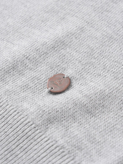 Unisex Langarm Pullover Rundhals schlicht gerippte Bündchen unifarben