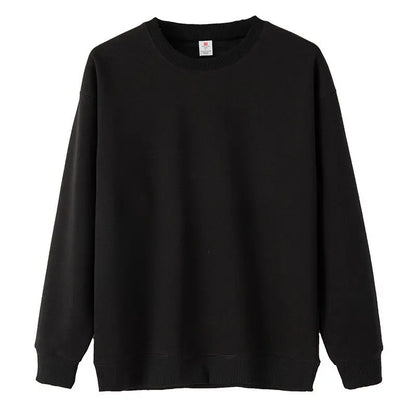 Unisex Rundhals-Sweatshirt mit Rippbündchen und weichem Innenfutter
