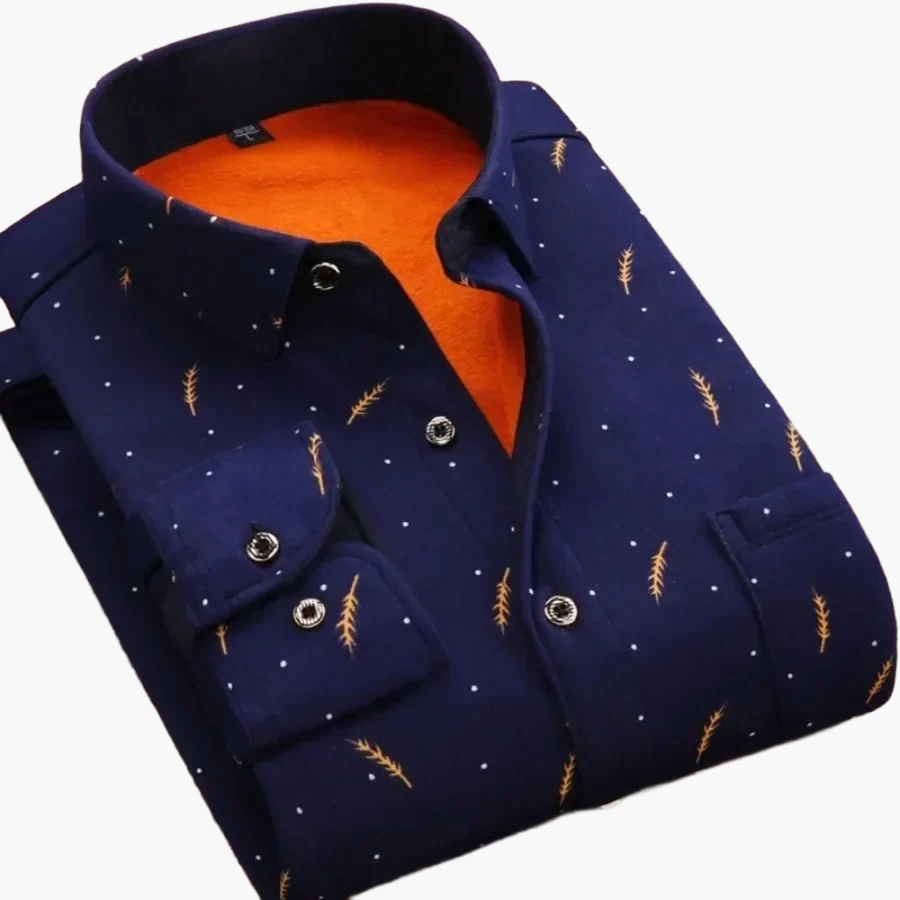 Camicia da uomo casual a quadri, camicia moderna a maniche lunghe per quotidiano e ufficio