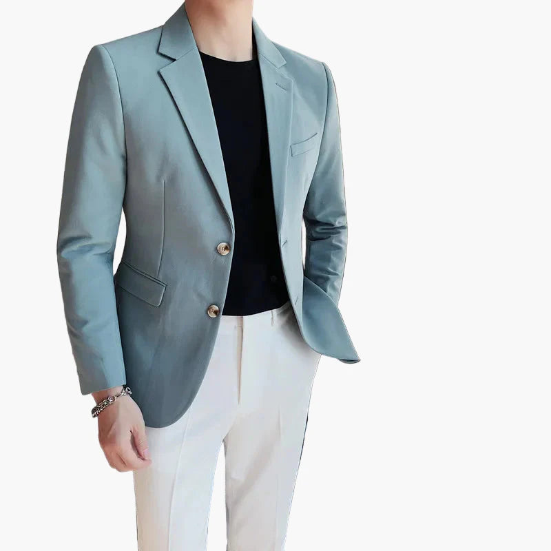 Herren Blazer Modern Business Slim Fit – Stilvoller Anzug für Büro & Events