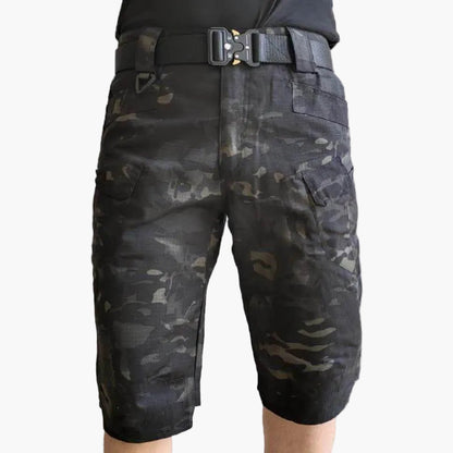 Herren Taktische Outdoor-Shorts mit Multifunktionstaschen und Gürtel – Ideal für Abenteuer, Arbeit & Freizeit