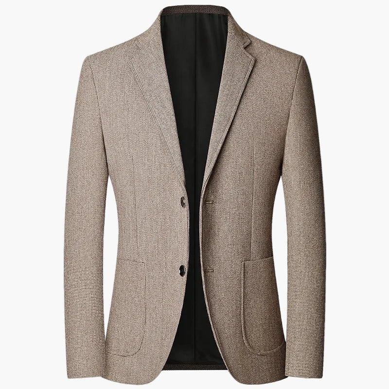 Heren Blazer Modern Business Colbert – Klassieke Stijl voor Kantoor en Vrije Tijd