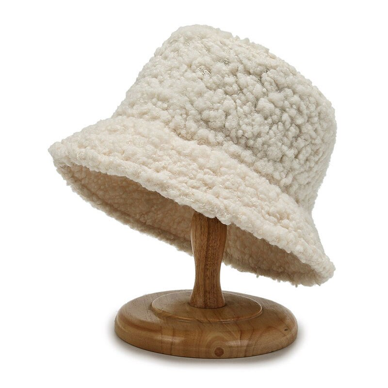 Warme outdoor bucket hat voor dames