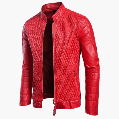 Chaqueta acolchada para hombre estilo moderno biker para ocio y uso diario