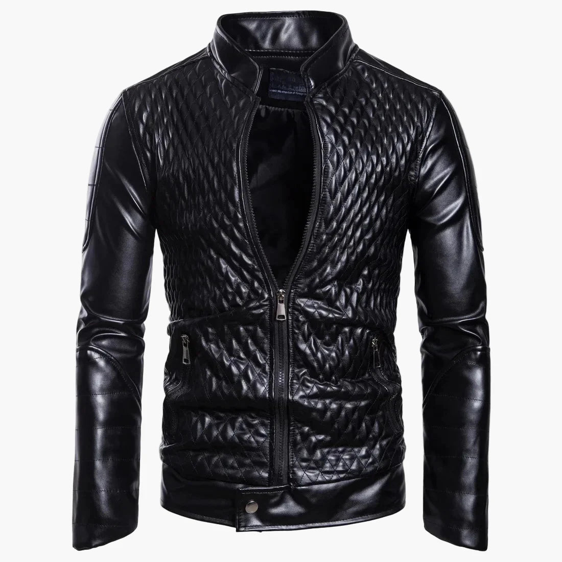 Chaqueta acolchada para hombre estilo moderno biker para ocio y uso diario