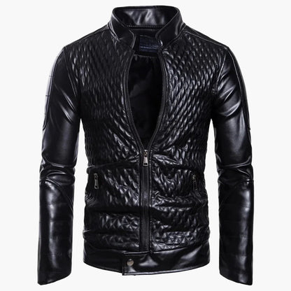 Chaqueta acolchada para hombre estilo moderno biker para ocio y uso diario