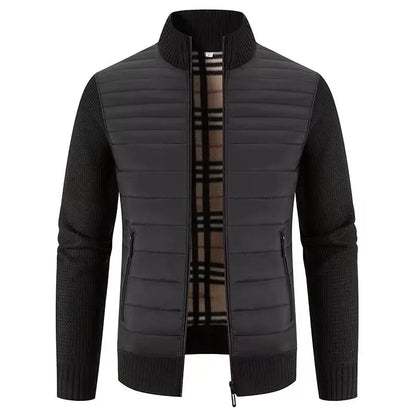 Heren gewatteerd jack in Koreaanse slim-fit stijl – Modieus vrijetijdsjack voor herfst en winter