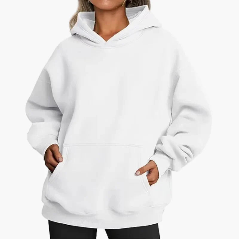 Sweat à capuche oversize femme pour loisirs – Style streetwear confortable