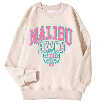 Felpa unisex a maniche lunghe con scollo rotondo e stampa