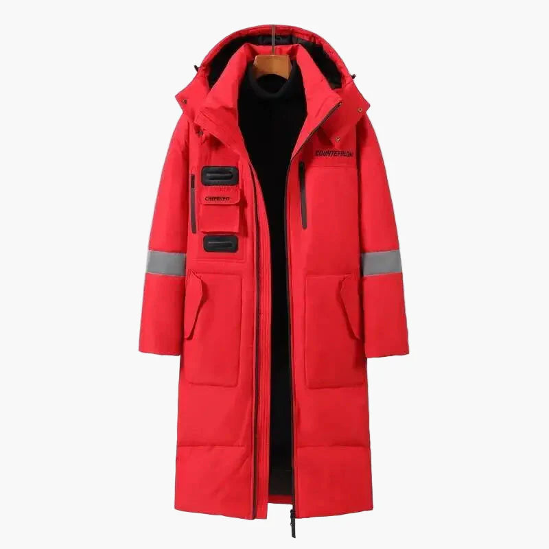 Herren Wintermantel mit Kapuze – Urbaner Parka für kalte Tage, modisch und funktional