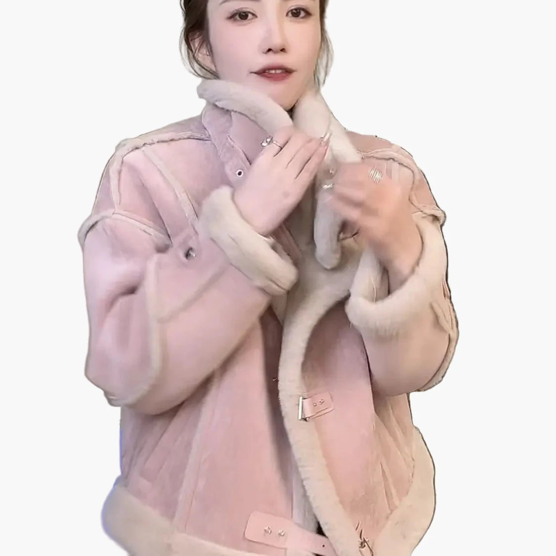 Veste courte hiver femme style streetwear décontracté – Veste de mi-saison tendance pour le quotidien et les loisirs