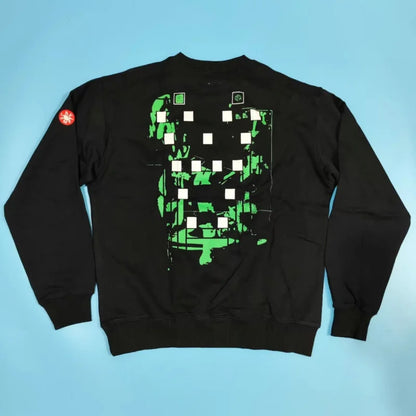 Unisex Rundhals Sweatshirt mit Grafikdruck, Oversize Fit