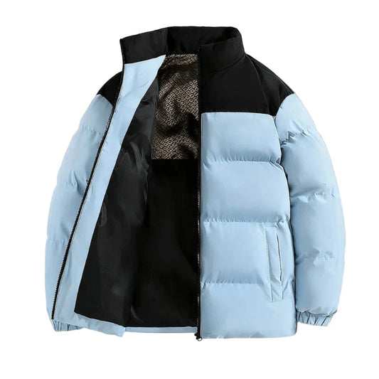 Herr vintersteppjacka streetwear urban sportjacka