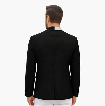 Giacca business moderna da uomo con sfumature di colore – Elegante giacca da completo per ufficio ed eventi