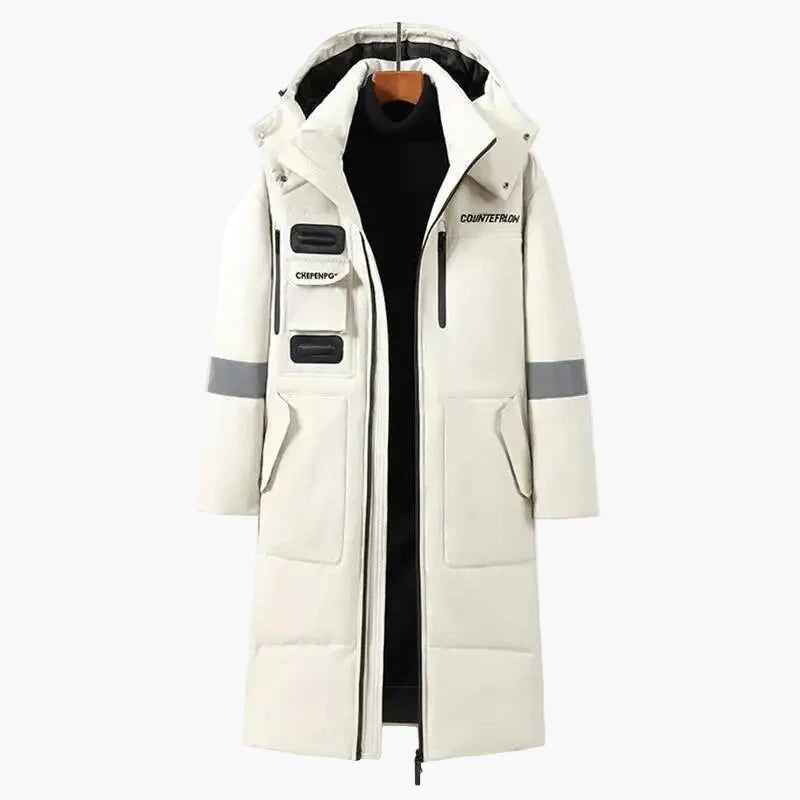 Herren Wintermantel mit Kapuze – Urbaner Parka für kalte Tage, modisch und funktional