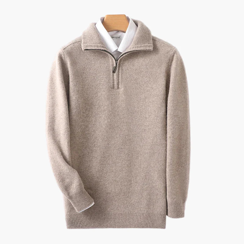 Herren Halbzip Pullover – Klassischer Stil für Alltag und Freizeit