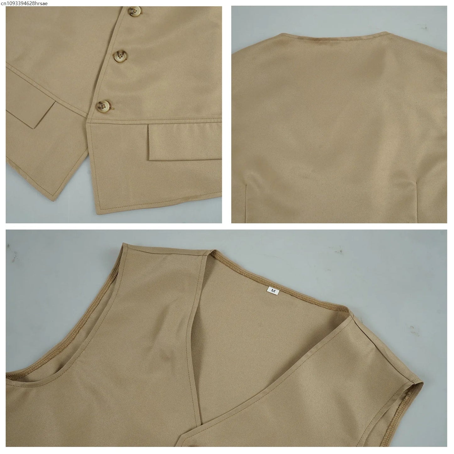 Herren Historisches Kostüm Set Blau Beige Mantel Weste Hose Hut