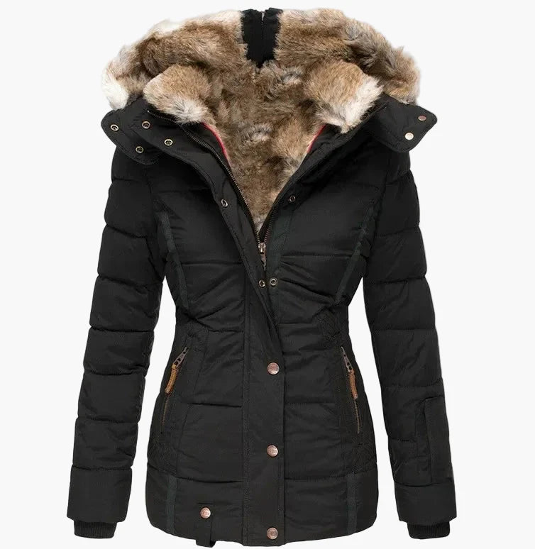 Veste d'hiver pour femme avec capuche – Parka tendance pour les jours froids