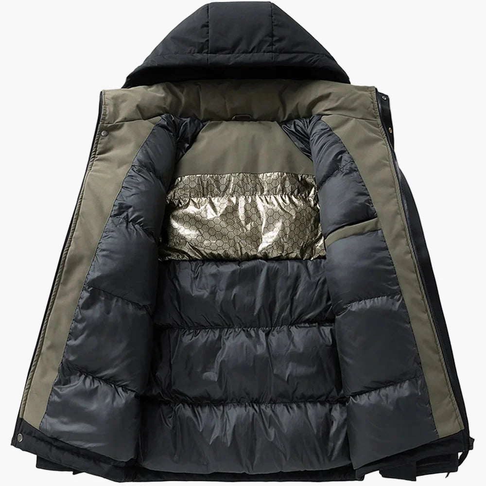 Herre vinter outdoor parka – Varm hættejakke til hverdag og fritid