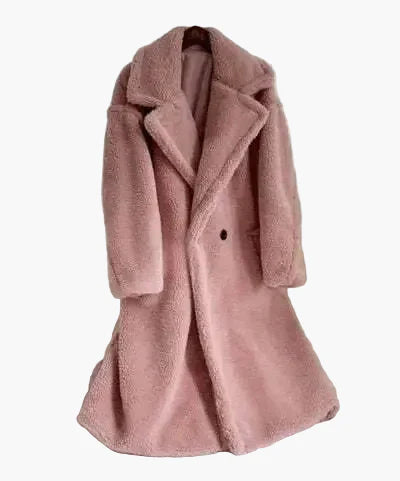 Damen Oversize Teddy Mantel – Modischer Wintermantel für Alltag & Freizeit