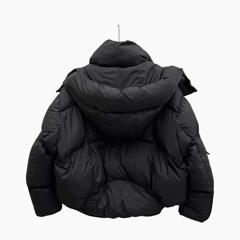 Veste matelassée courte d'hiver pour femme, moderne, pour le quotidien et l'extérieur