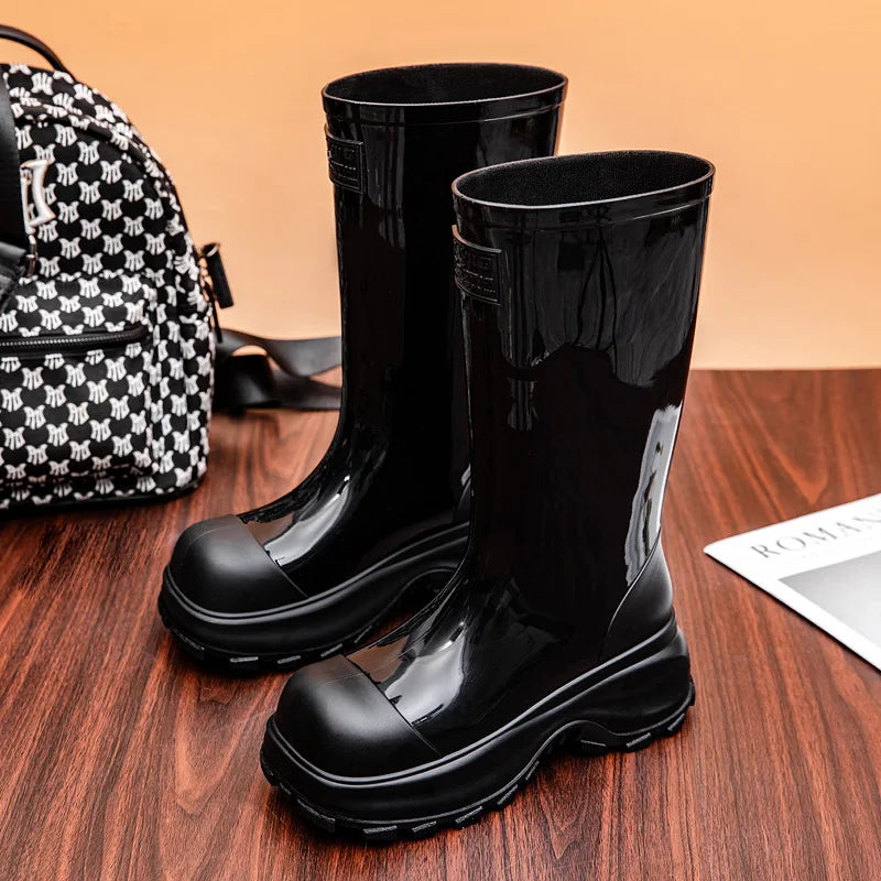 Regenlaarzen voor dames met antislipzool