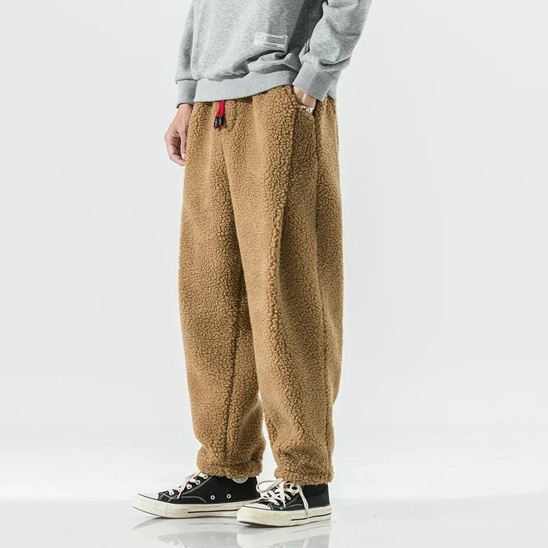 Joggingbroek met koord en zakken voor heren