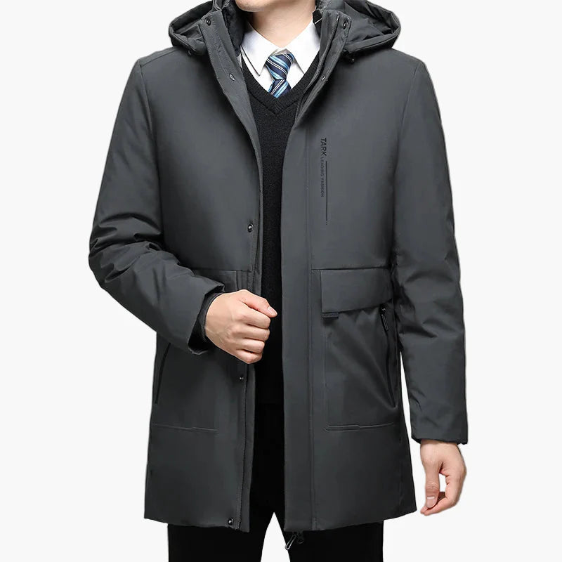 Cappotto business invernale da uomo – Parka elegante per ufficio e tutti i giorni