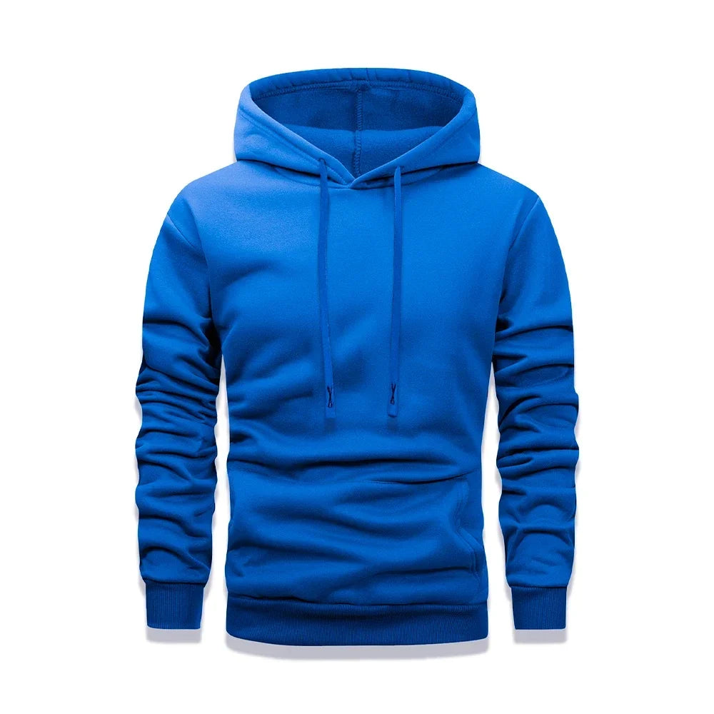 Felpa con cappuccio unisex con coulisse e tasca a marsupio