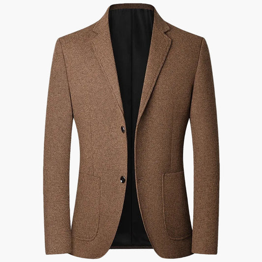 Herr Blazer Modern Business Kavaj – Klassisk stil för kontor och fritid
