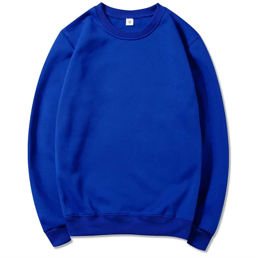 Unisex Basic Sweatshirt Rundhalsausschnitt Langarm