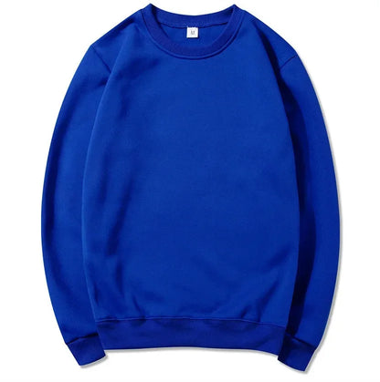 Unisex Basic Sweatshirt Rundhalsausschnitt Langarm