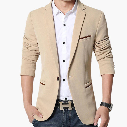 Elegant herr Business Casual blazer – Modern kavaj för vardag och kontor