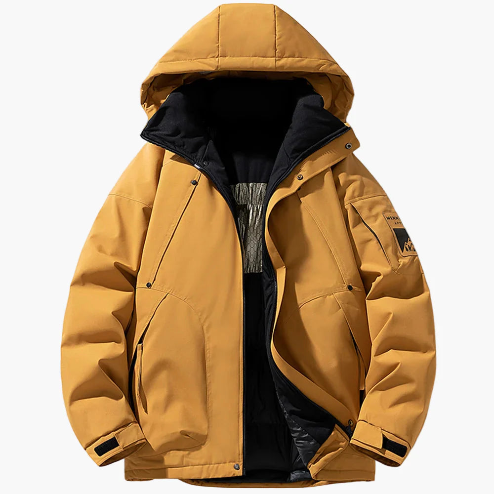 Herre vinter outdoor parka – Varm hættejakke til hverdag og fritid