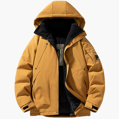 Herre vinter outdoor parka – Varm hættejakke til hverdag og fritid