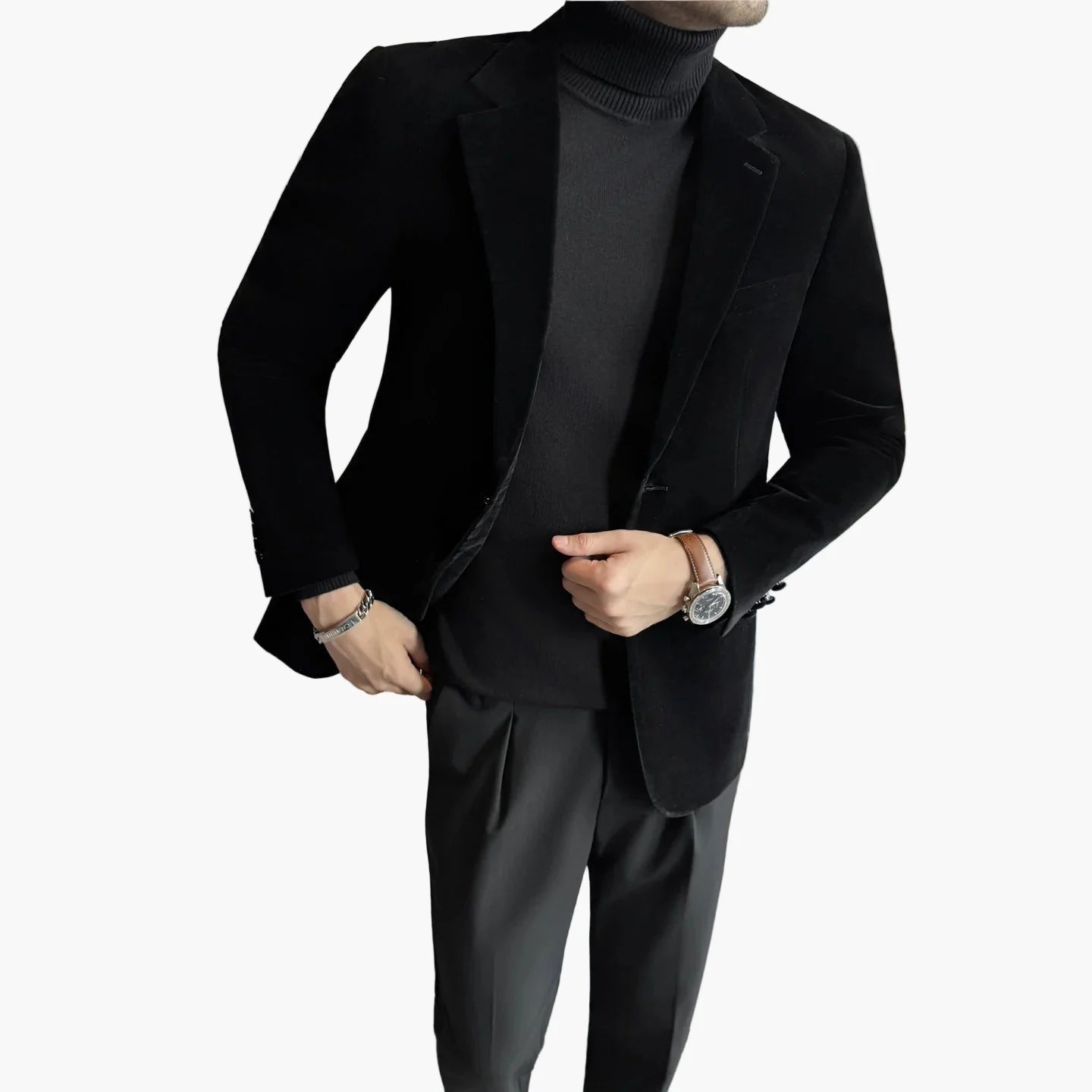 Blazer business homme moderne élégant – Parfait pour le bureau et les occasions spéciales