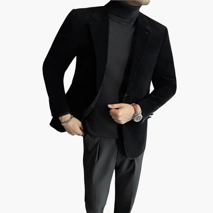 Blazer business homme moderne élégant – Parfait pour le bureau et les occasions spéciales
