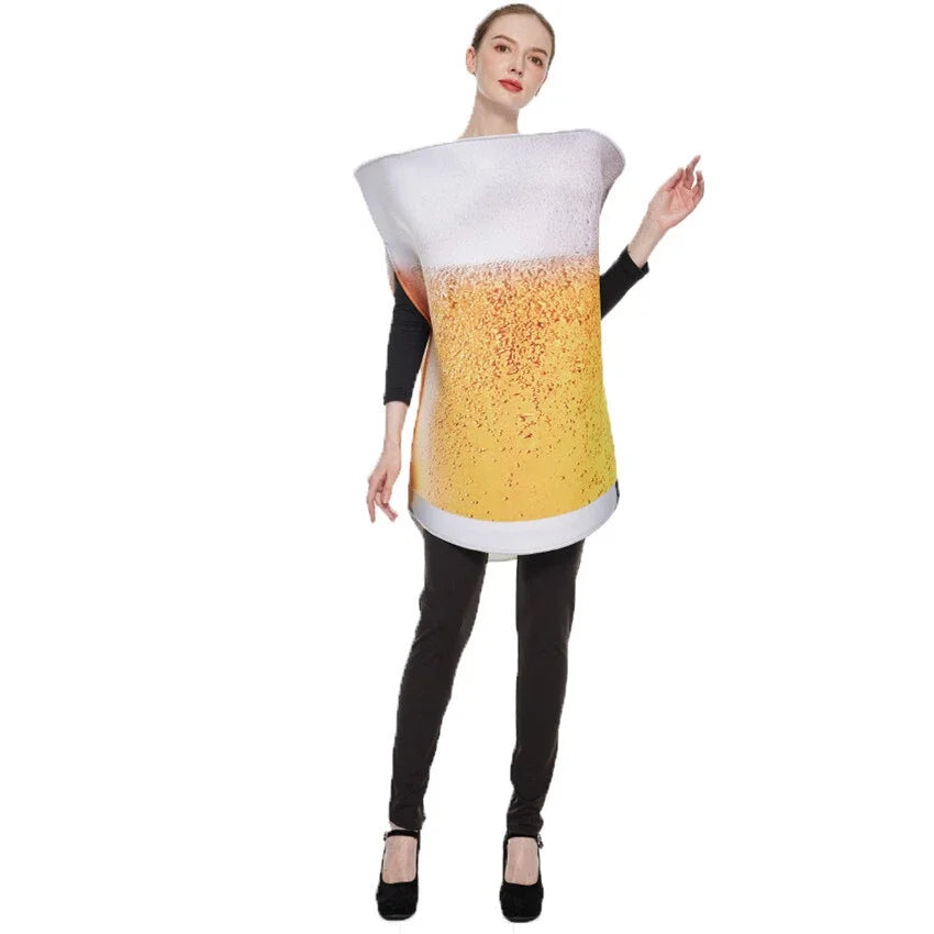 Costume da birra per Carnevale: boccale o lattina di birra