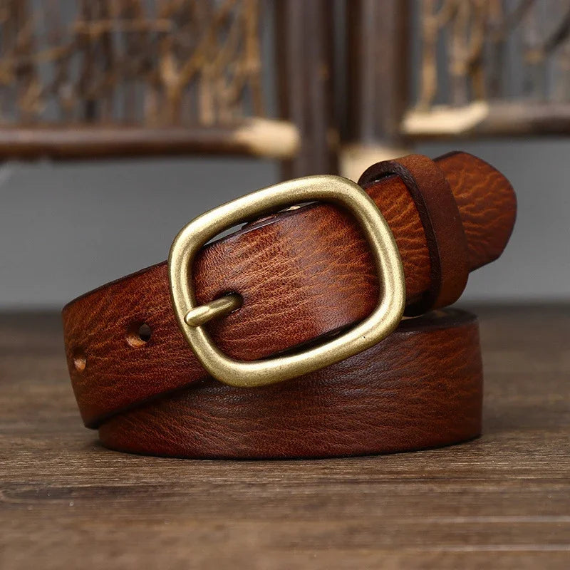 Leren riem voor dames