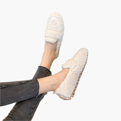 Pantofole Morbide da Donna in Stile Loafer – Comodi Slipper da Interno per Serate Rilassanti