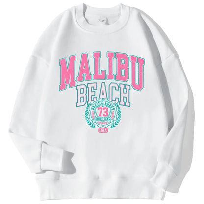 Felpa unisex a maniche lunghe con scollo rotondo e stampa