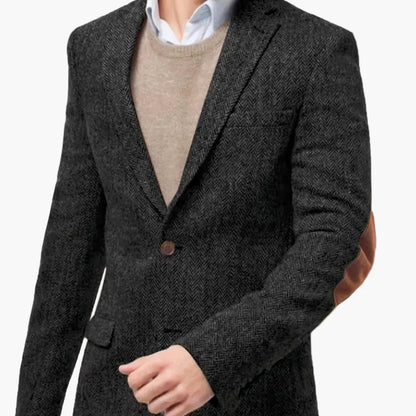 Heren Business Colbert Modern Klassiek – Elegante Enkeknoops voor Kantoor & bijzondere gelegenheden