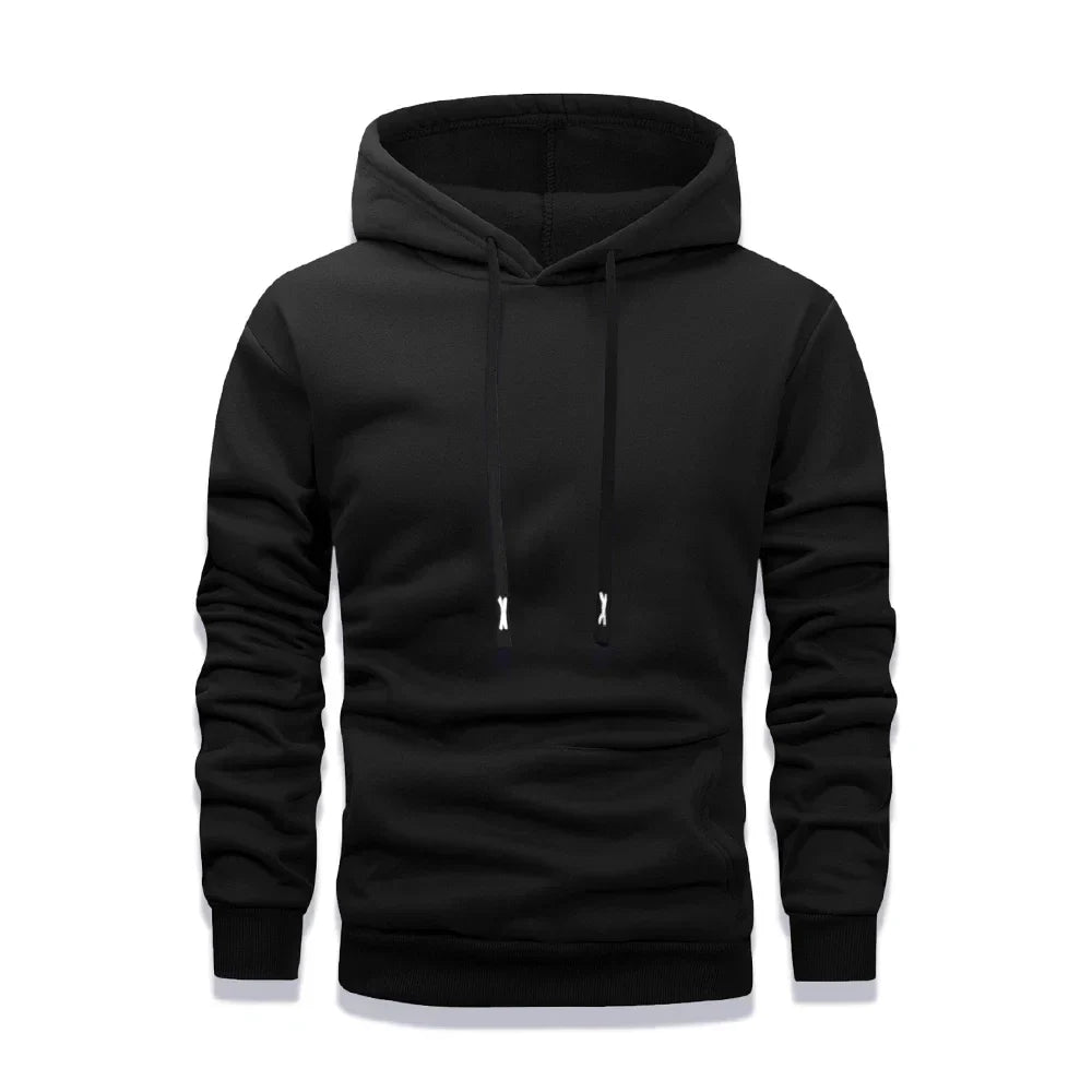 Felpa con cappuccio unisex con coulisse e tasca a marsupio