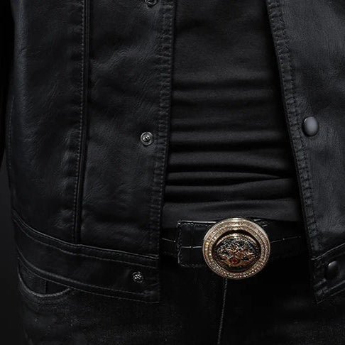 Veste style moto homme – Design moderne pour le quotidien et les loisirs